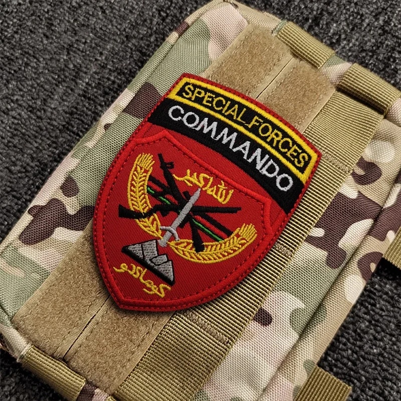 Parche bordado americano, brazalete con gancho y bucle, parche militar, insignia de moral táctica, accesorios de ropa, pegatinas de tela Punk - imagen 5