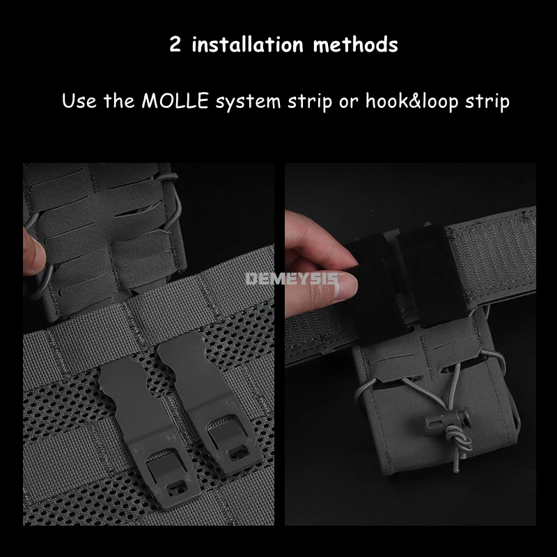 Portacargador táctico MOLLE para calibres 5.56 y 7.62 - imagen 3
