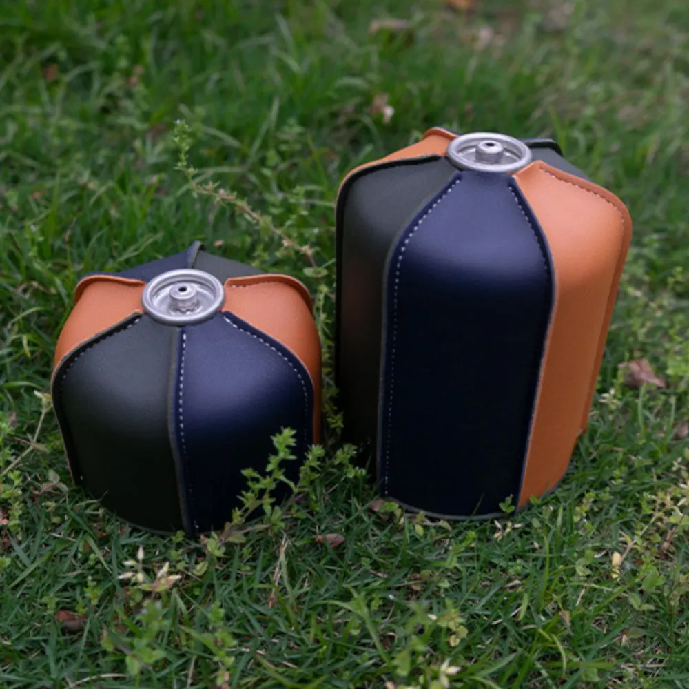 Cubierta protectora de tanque de Gas para acampar al aire libre, funda plana de Color a juego, portátil - imagen 5