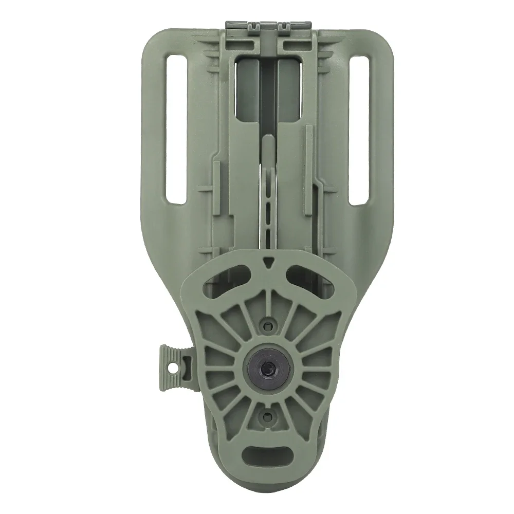 Adaptador de funda táctica, plataforma de ajuste de altura de tres niveles, funda de tiro Airsoft para caza, Base adaptadora de liberación rápida