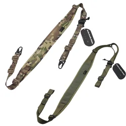 Eslinga táctica modular de 2 puntos – Cabestrillo acolchado para rifle