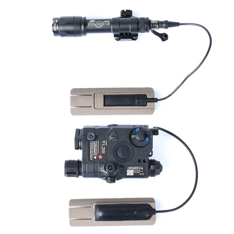 Panel de bolsillo ITI TD Scar de 4,33 pulgadas, interruptor remoto DBAL PEQ Sight M300 M600, linterna de 20mm, cubierta de riel Picatinny, accesorios de caza - imagen 2
