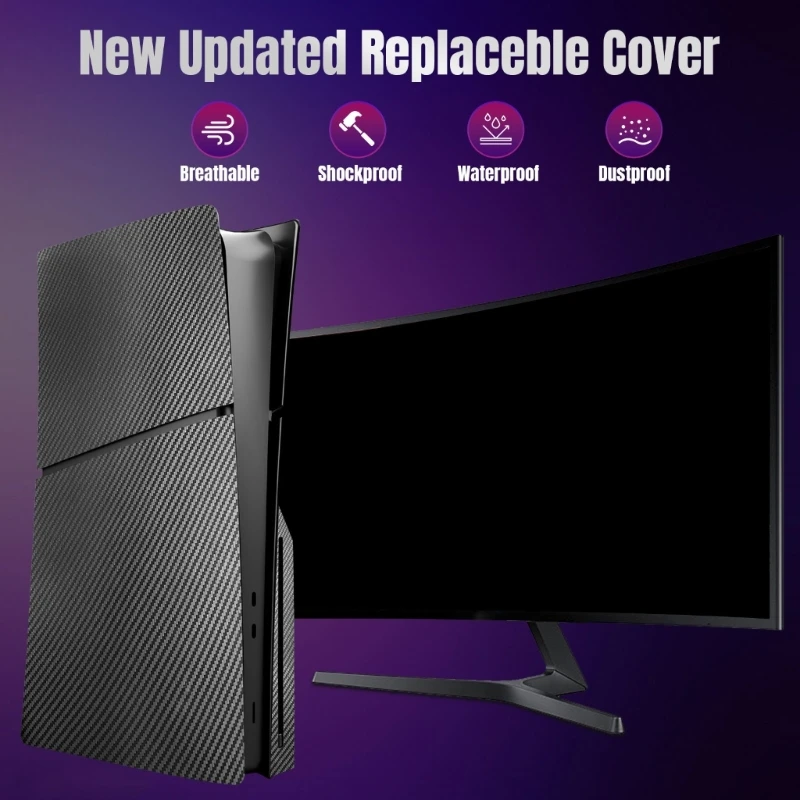 Funda protectora para consola juegos, funda a prueba polvo para versión delgado, envío directo - imagen 5