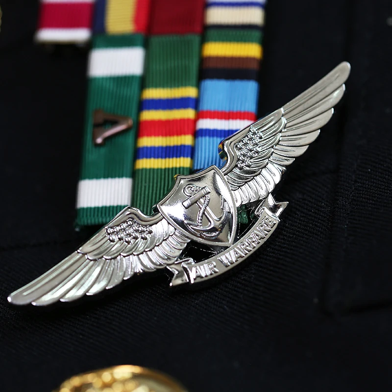Insignia de vuelo de Metal táctico, regalo de seguidor del ejército, gorra decorativa, accesorios de ropa - imagen 2
