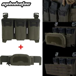 Ophidiantac Portacargadores triple MOLLE – Funda para 5.56 y 9mm