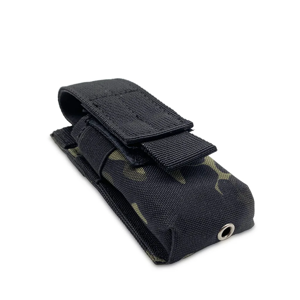 Bolsa Molle para una sola revista, linterna M5, soporte para cuchillos, bolsa de herramientas EDC, accesorios de caza, funda Mag, riñonera pequeña y ligera - imagen 4