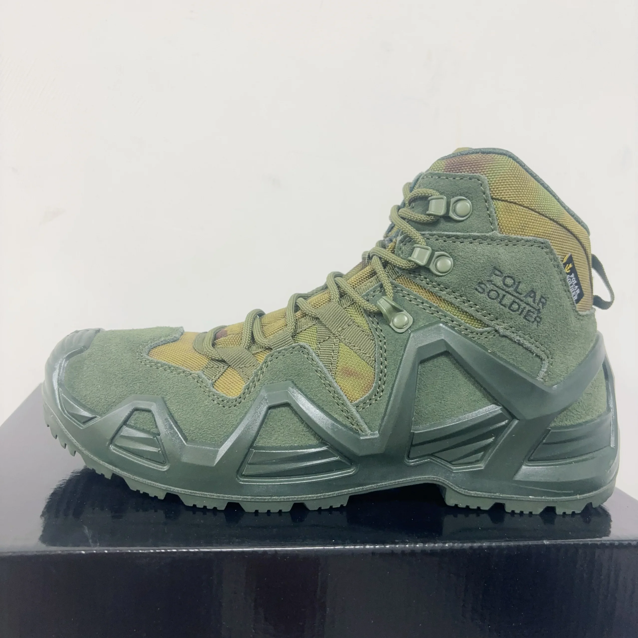 Botas tácticas de MC-CP ATFG, membrana impermeable, Owa, combate al aire libre, color verde - imagen 3