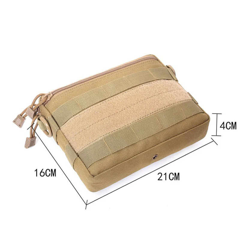 Bolsa táctica de caza militar Molle, mochila de herramientas de supervivencia, paquete médico de nailon, accesorios de caza al aire libre para acampar, Edc - imagen 2