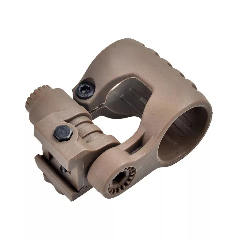 Soporte de linterna giratoria para casco táctico MICH FAST, Stent giratorio de luz - imagen 2