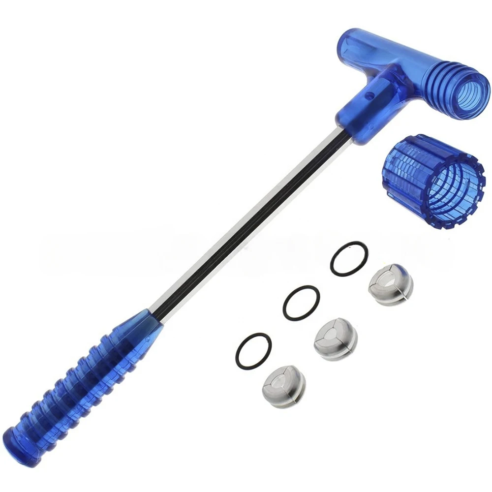 Martillo extractor de balas con tres juegos de pinzas, conexiones para quitar municiones, adecuado para rondas de pistola de.17 a 50-70 disparos