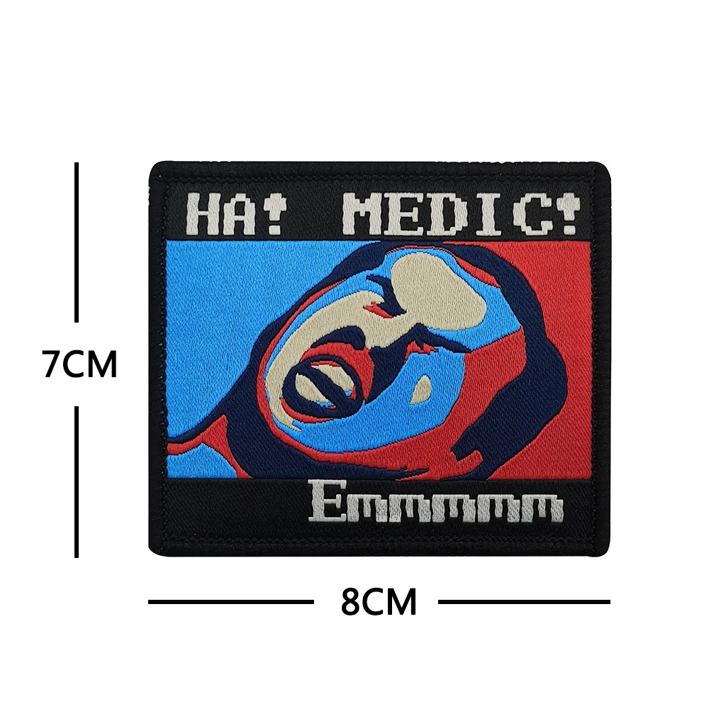 MEDIC TEMS parche médico táctico gancho y bucle para mochila - imagen 4