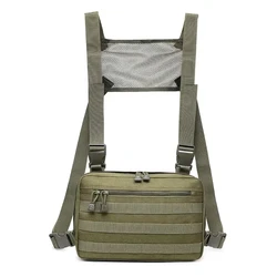 Riñonera EDC MOLLE multiusos – Bolsa táctica de pecho