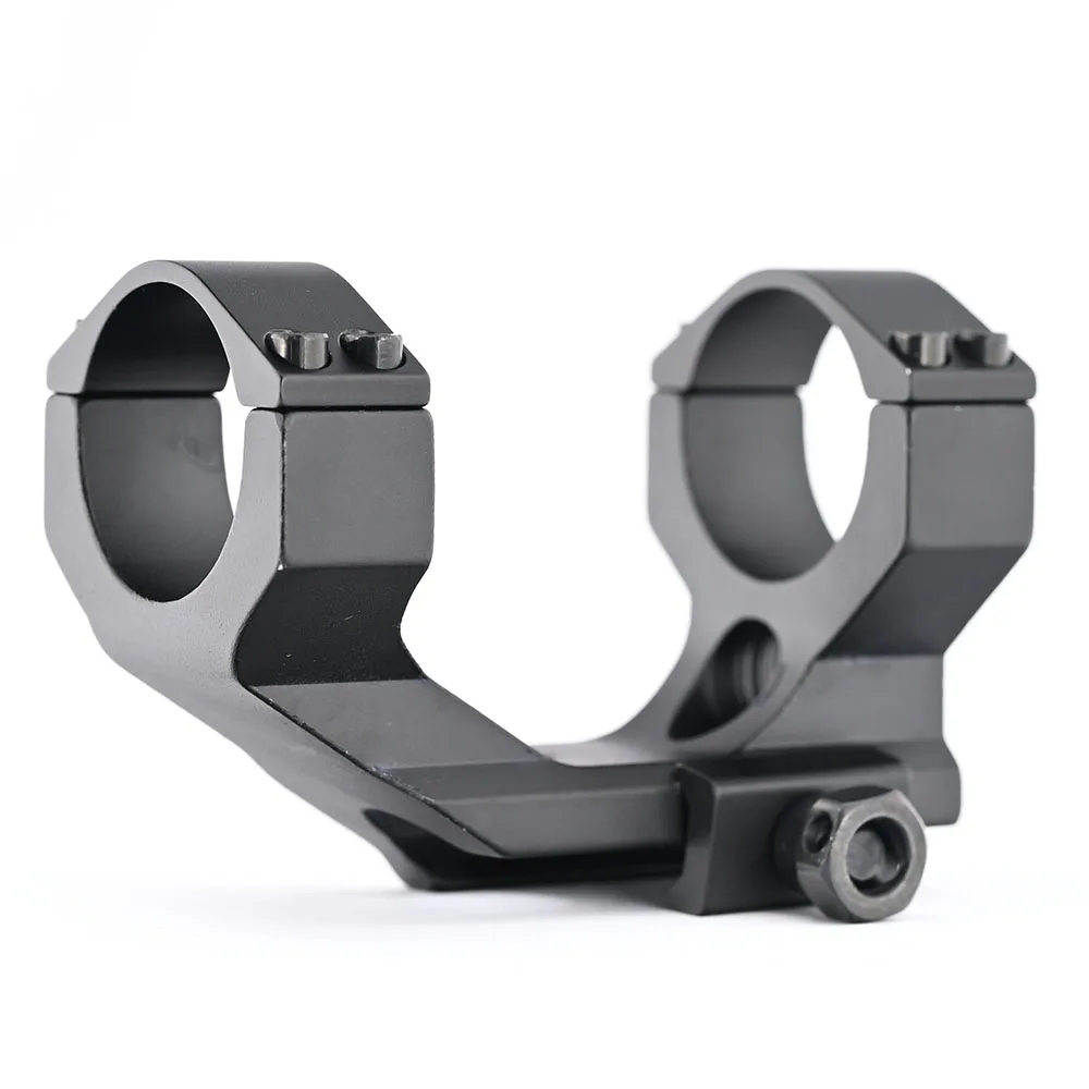 Soporte de anillo para mira Shooin con Base de montaje en riel de 21mm para mira telescópica de tubo de 30mm, alcance óptico M1407 - imagen 4