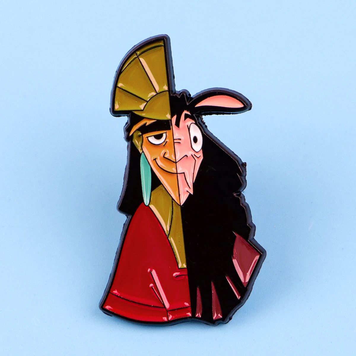 2 unids/set divertidos alfileres esmaltados de Alpaca conjunto de broches de animales de dibujos animados Pin de solapa de Metal insignia accesorios para mochila joyería regalos para amigos - imagen 2