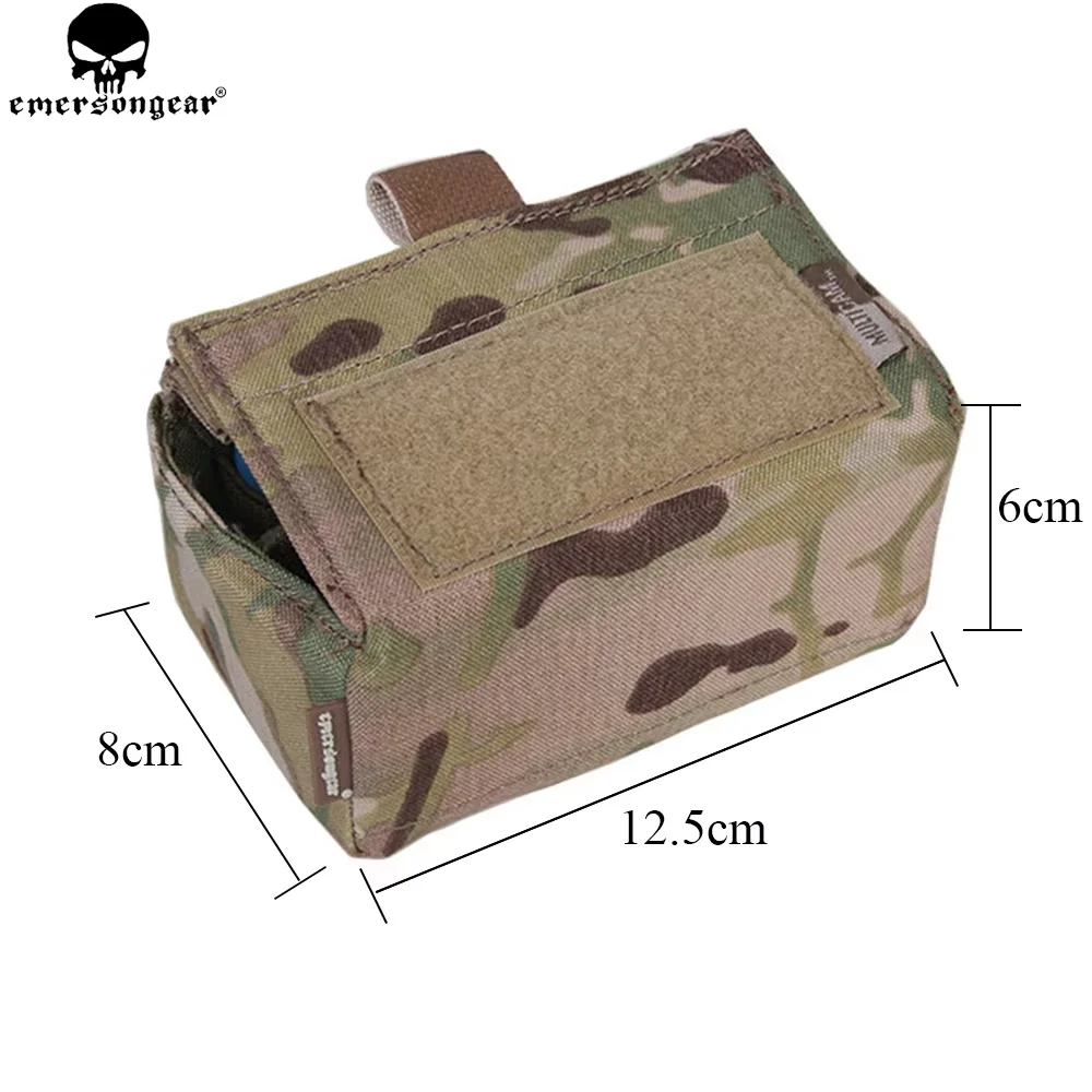 EMERSONGEAR-bolsa de carcasa para escopeta, portador de munición, soporte de recarga, bolsa Molle para caza táctica de Paintball EM9040 - imagen 3