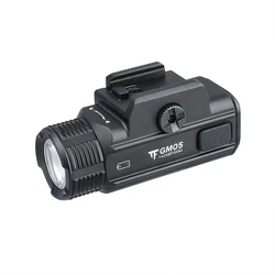 Linternas tácticas Trustfire GM05, linterna LED compacta de liberación rápida de 1050 lúmenes, USB 16340 IP65 para luces de pistola de armas de uso común