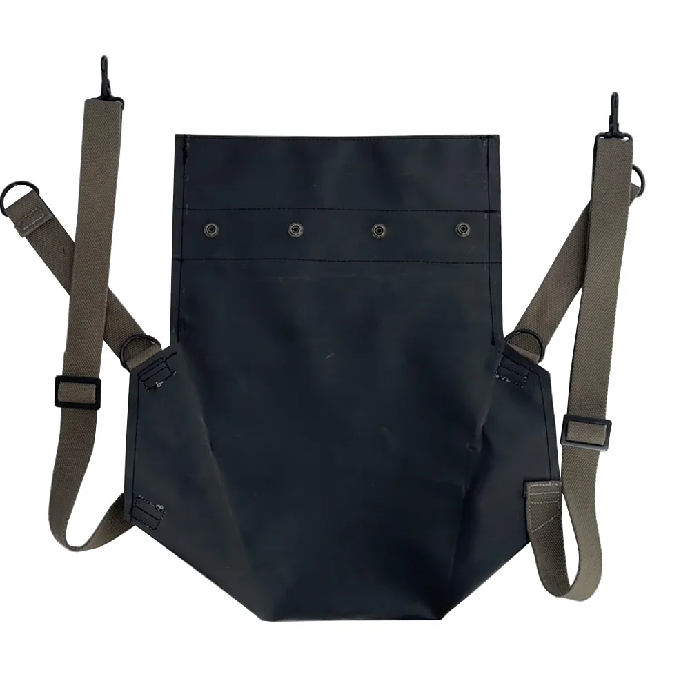 Bolsa para máscara de Gas de soldado estadounidense de la Segunda Guerra Mundial, Material impermeable, bolsa deportiva para almacenamiento al aire libre, accesorios de rendimiento, bolsa para máscara de Gas WW2 - imagen 3