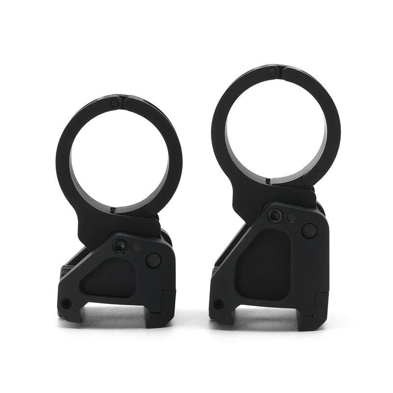 LEAP 1,93 1,54 pulgadas Estado del arte lupa abatible hacia el lado soporte de lupa de desmontaje rápido para caza táctica Airsoft - imagen 2