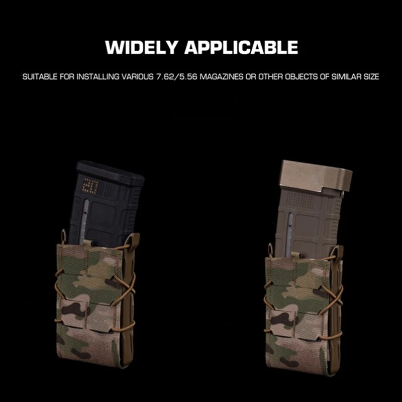 Tiger Full Size V2 7,62/56, bolsa para revistas, bolsa táctica Molle para herramientas, linterna, cuchillo, bolígrafo, bolsa funcional, chaleco, cinturón, riñonera - imagen 3