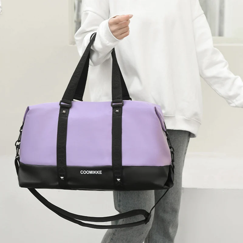 Bolsa de Yoga para gimnasio, bolsas de lona deportivas, equipaje de viaje, bolso para acampar al aire libre, senderismo, mochila escolar grande de mano para negocios y fin de semana - imagen 3