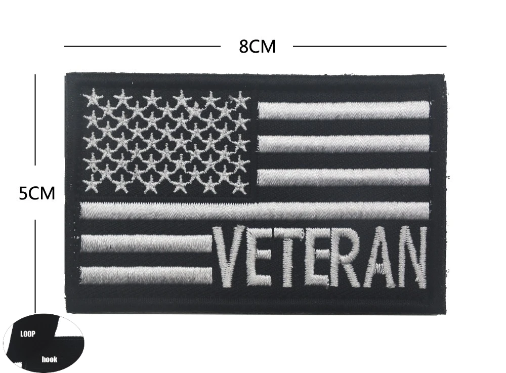 4-Embroidered Velcro