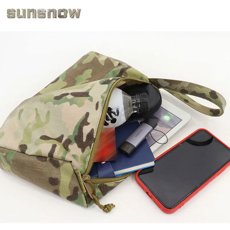 Bolsa táctica de transporte de mano Edc, bolsa de almacenamiento de artículos de tocador portátil ligera - imagen 3