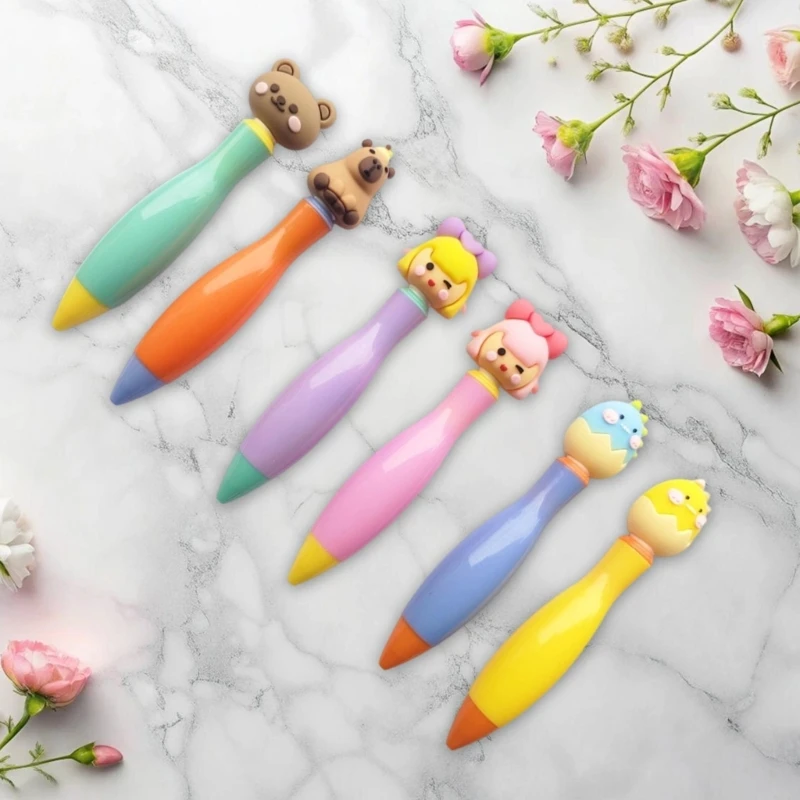 Funny Ballpoint Pen Point 0,7 mm para escribir suministros oficina diario K1KF - imagen 5