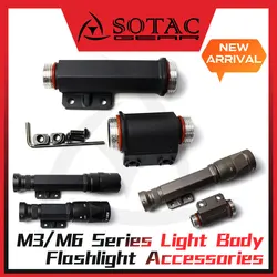 SOTAC Soporte Táctico Aluminio para Casco Scout Luz M300 M600