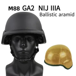Casco balístico M88 nivel IIIA aramida para airsoft