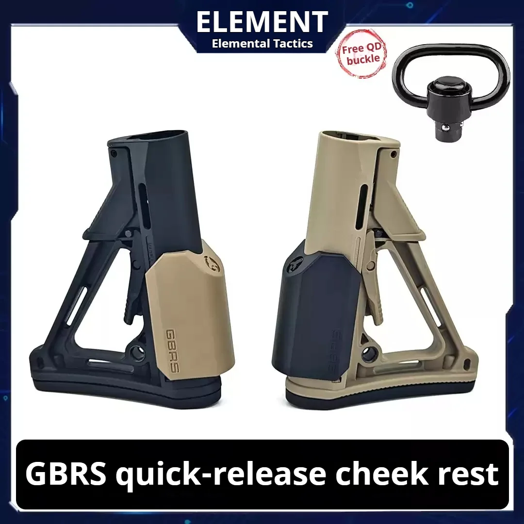 Soporte para mejillas de liberación rápida, soporte para mejillas de nailon ctr, placa de soporte trasera, almohadilla elevada, juguete de soporte para mejillas elevada CTR de nailon - imagen 2