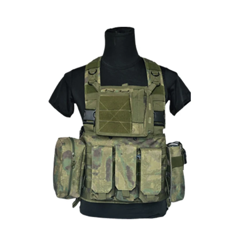 Chaleco táctico RRV MOLLE de nailon para exteriores – Airsort - imagen 4