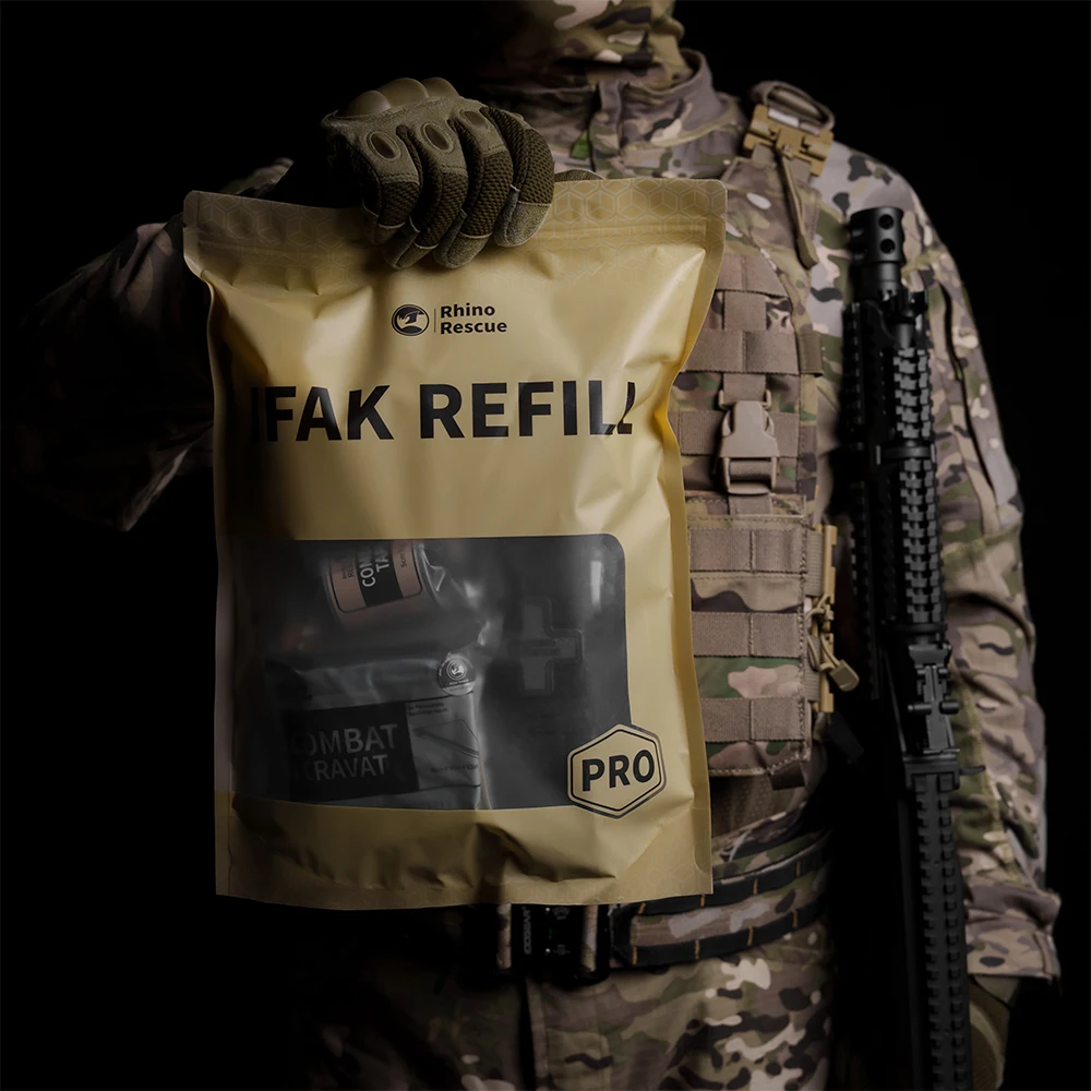 Kit IFAK táctico primeros auxilios militar supervivencia emergencias - imagen 4