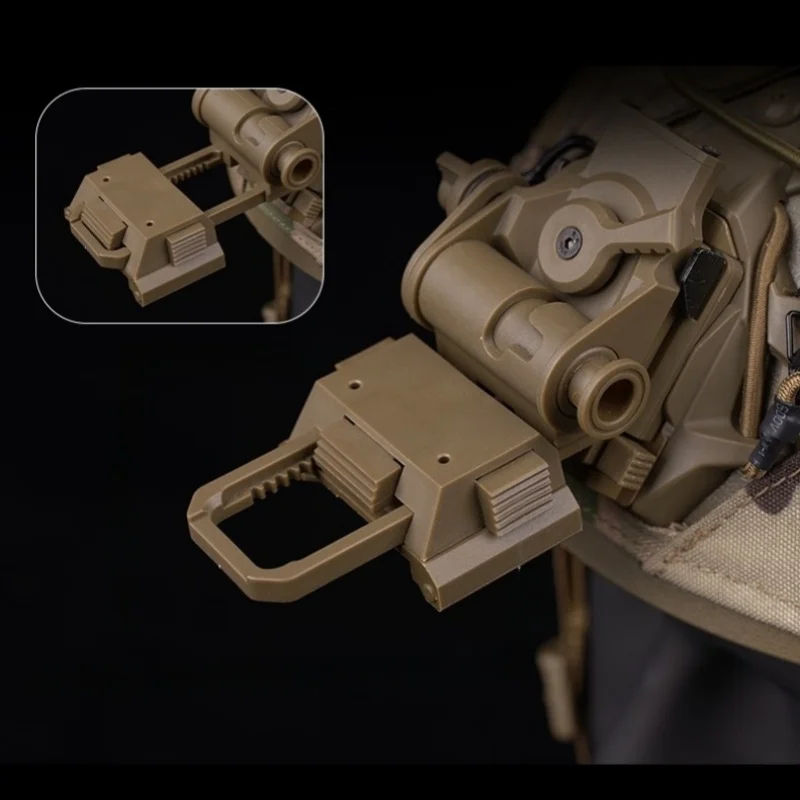 Soporte NVG L4G24 |   Adaptador de gafas de visión nocturna de liberación rápida |   Para accesorios de casco de caza - imagen 2