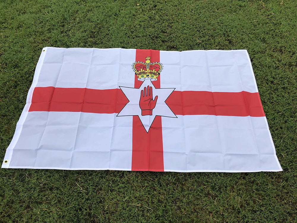 SKY FLAG Bandera de Irlanda del Norte poliéster alta calidad - imagen 2