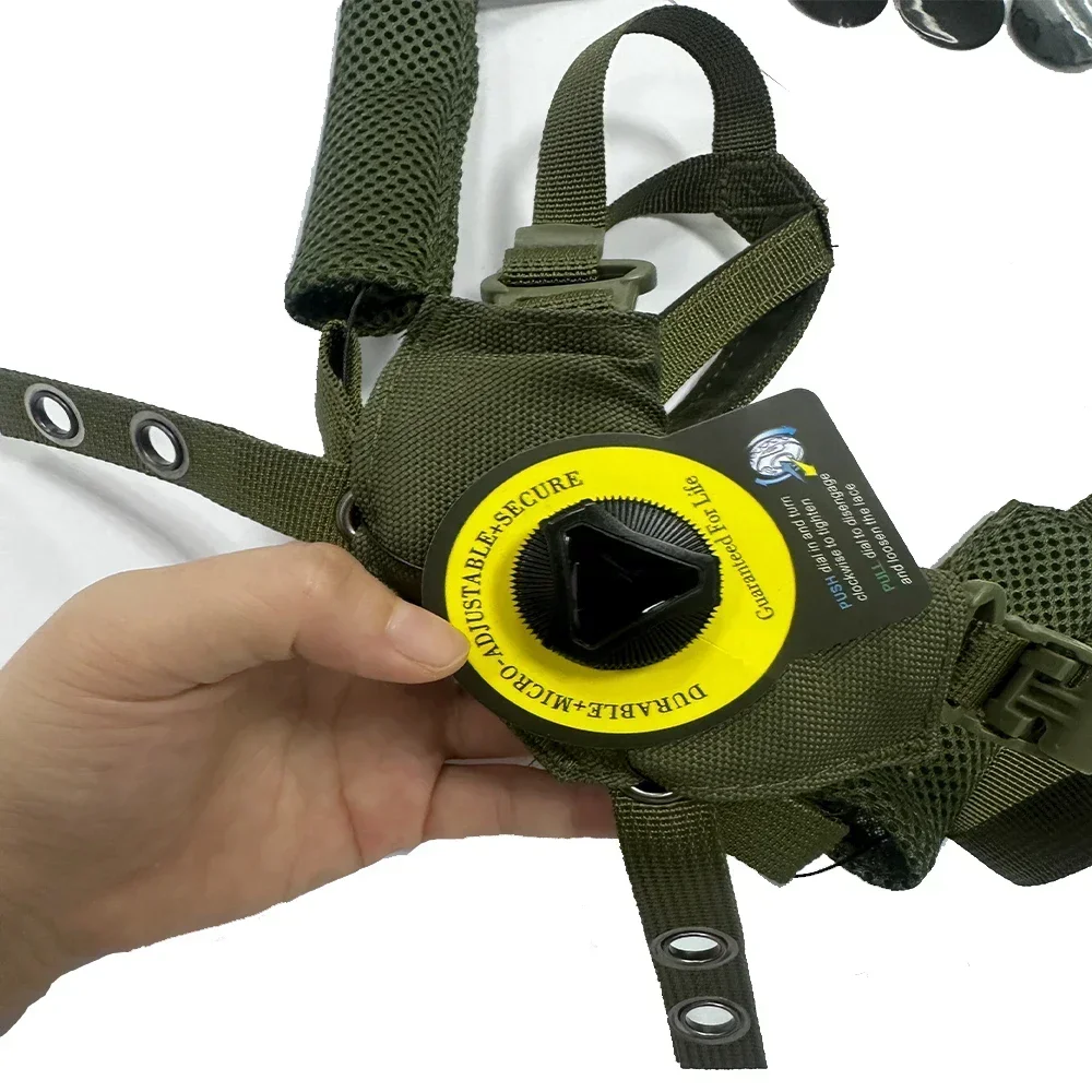 Sistema de suspensión para casco táctico, cordón de suspensión, correa para la barbilla para equipo Wendy FAST MICH, accesorios para casco táctico - imagen 4