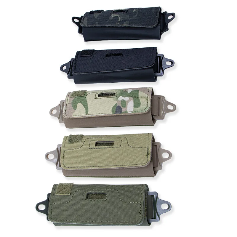 FAST Airsoft Paintball casco táctico BJ PJ MH bolsa de peso de bloque de hierro, accesorios de visión nocturna, bolsa de equilibrio - imagen 5