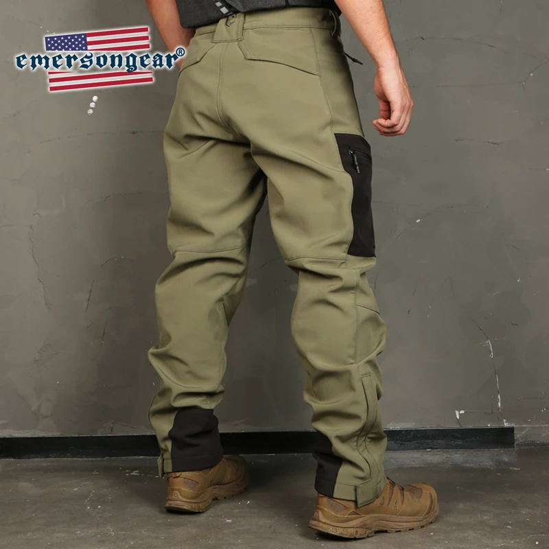 Emersongear-pantalones de Trekking tácticos Killer Whale, triple función tecnológica, secado rápido, impermeables, cálidos, Cargo - imagen 5