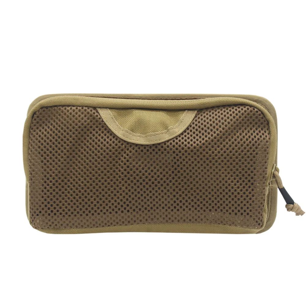 Mochila de Nylon 1000D para chaleco táctico, bolsa organizadora de herramientas, bolsillo interno de malla, bolsa de inserción Modular, gancho de sujeción, paquete de administración de utilidad - imagen 3