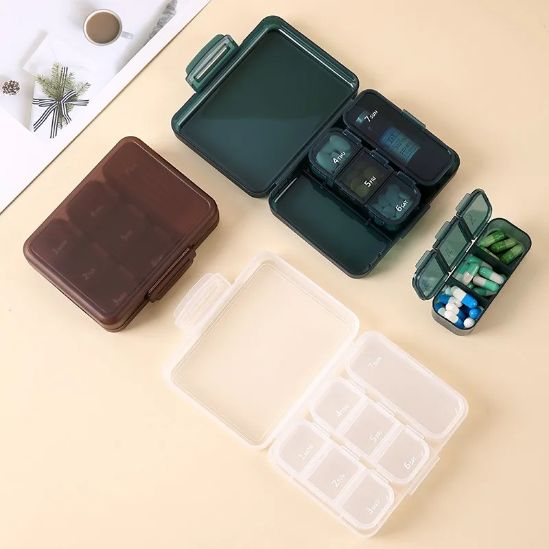 Pastillero táctico compacto impermeable para viaje y botiquín - imagen 4