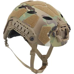 Casco táctico corte alto protector ligero SF para airsoft y NVG