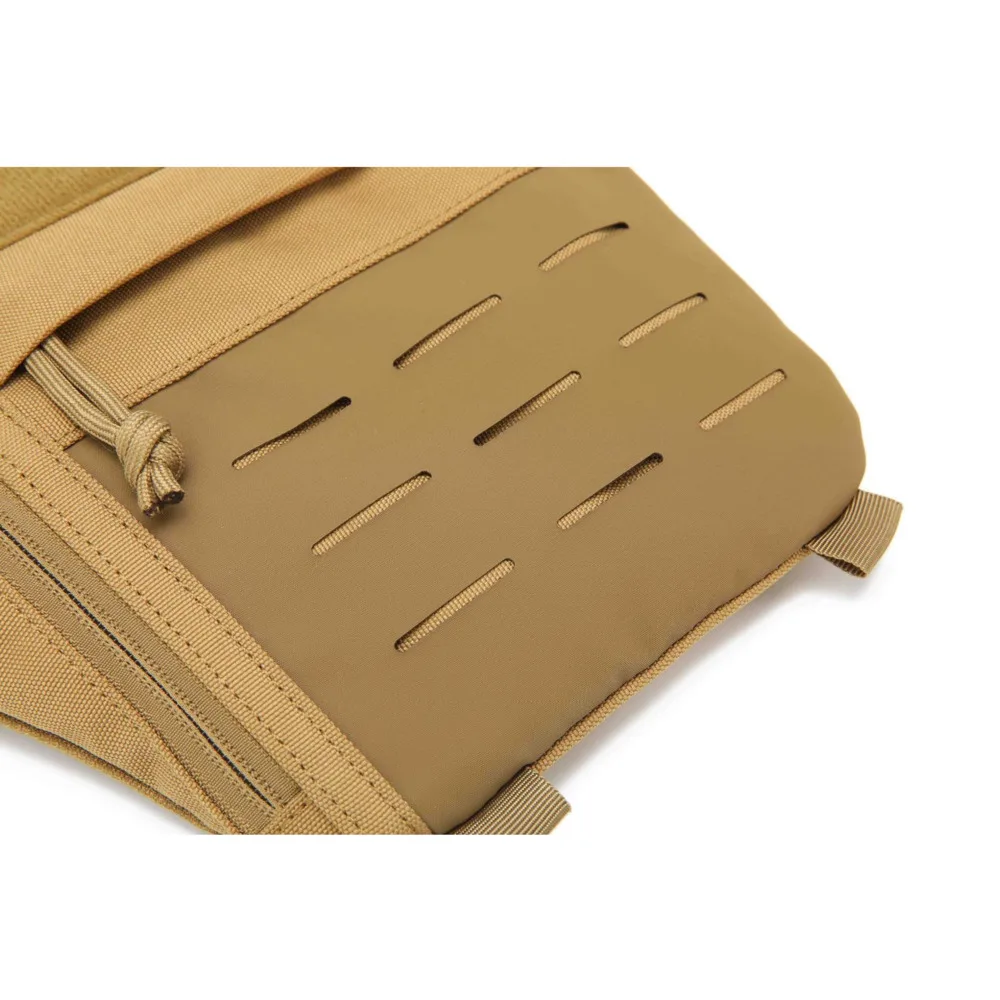 Bolso de hombro táctico Molle, bandolera con Panel cortado con láser, hebilla de liberación rápida, almohadilla suave, accesorios de caza al aire libre - imagen 5