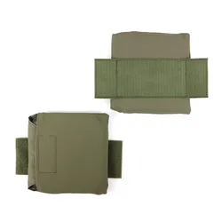 Bolsa lateral táctica con gancho para cinturón y bolsillos