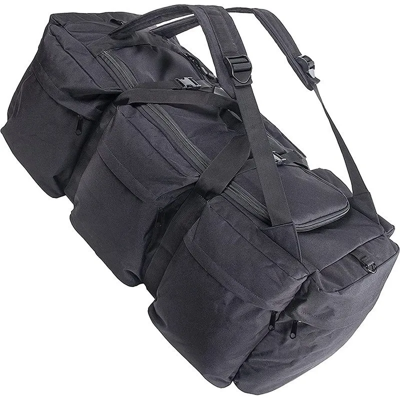 Bolsa de viaje al aire libre para hombres, bolsa de almacenamiento de gran capacidad, mochila de camuflaje militar, paquete de bolso táctico del ejército impermeable, 100L - imagen 5