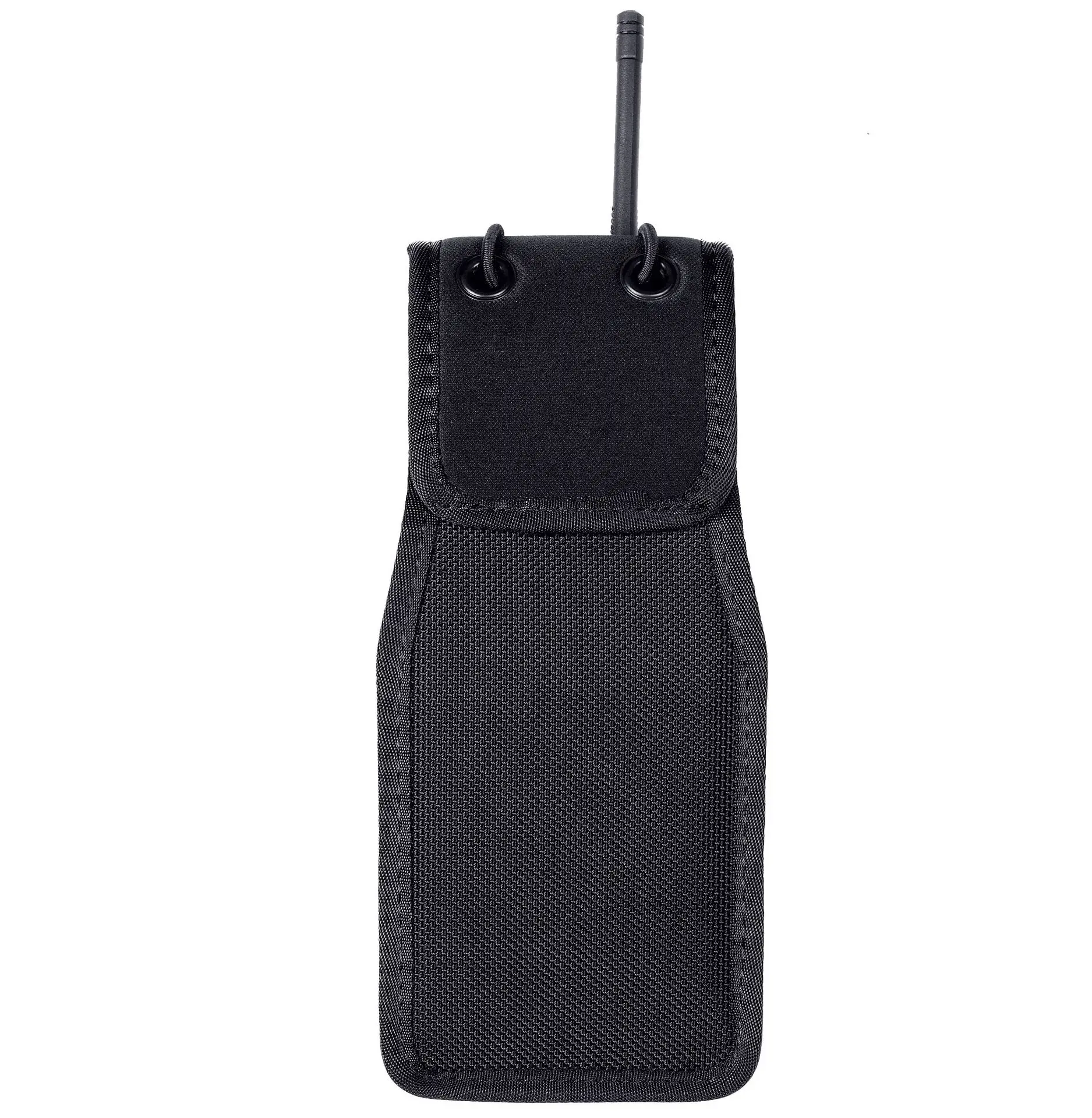 Bolsa táctica MOLLE impermeable walkie talkie funda superior abierta