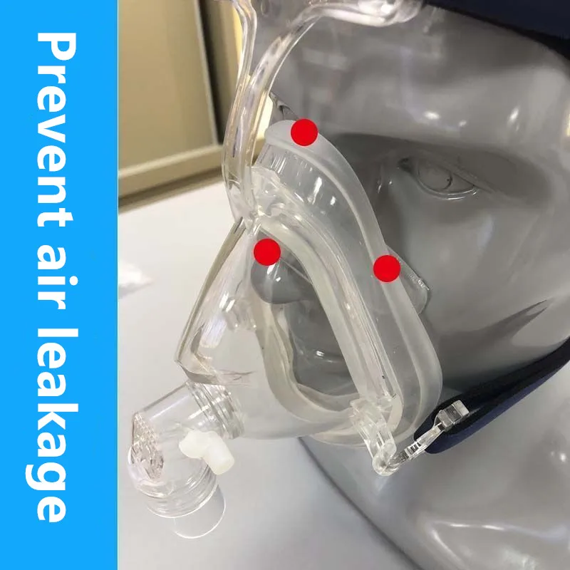 4 almohadillas para la nariz CPAP, forros de máscara de silicona para reducir fugas de aire y ampollas dolorosas lavables - imagen 3