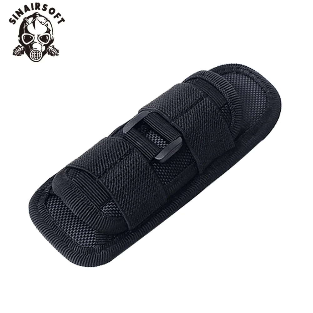 Funda táctica para linterna giratoria de 360 grados, funda para cinturón, funda portátil, soporte, accesorios de iluminación para caza - imagen 3