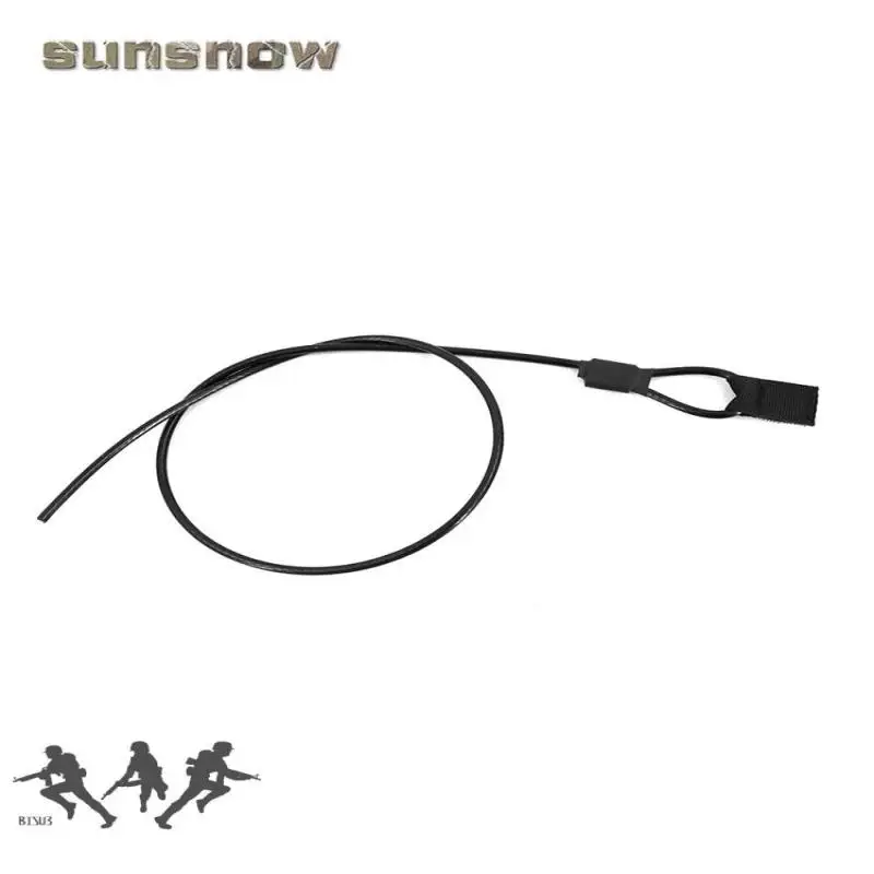 Hombrera con hebilla de liberación rápida/conexión AVS, cable de acero, cuerda de liberación rápida, accesorio de 3 bandas, chaleco táctico desmontable AVS - imagen 3