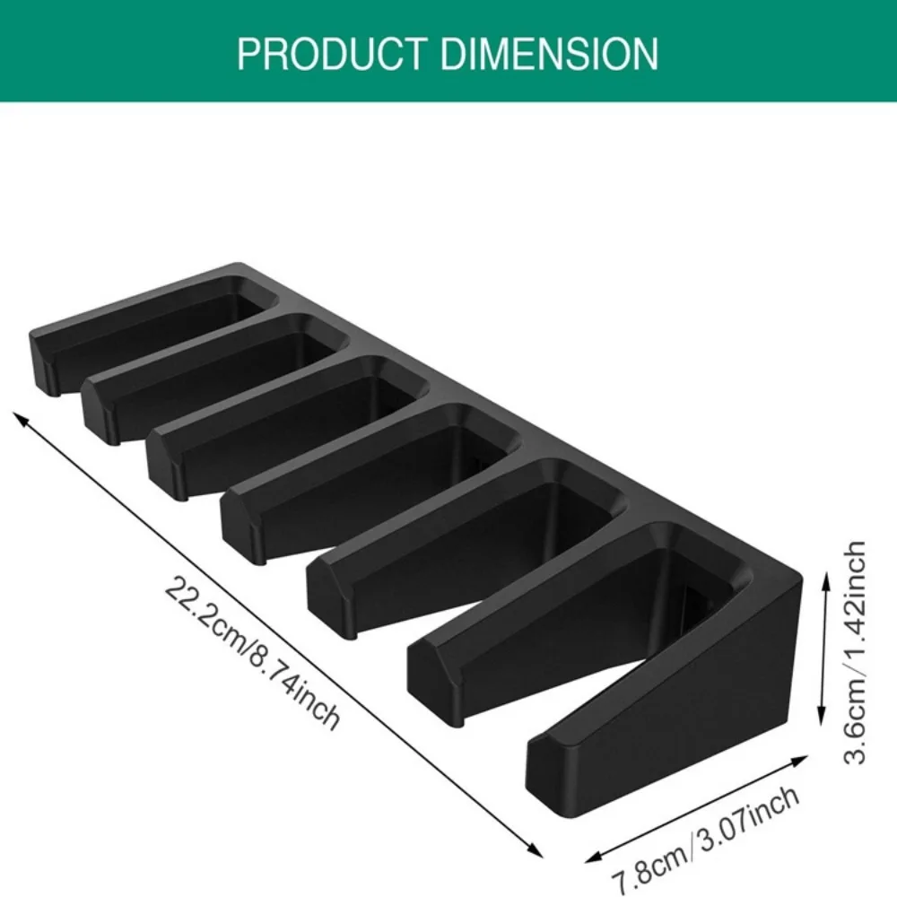 Soporte táctico para revistas estándar 6X AR15 PMAG, soporte magnético para montaje en pared, almacenamiento seguro para accesorios Airsoft de caza - imagen 4