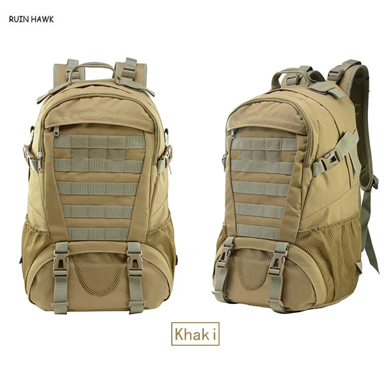 Mochila de hombro para deportes al aire libre, mochila táctica militar de camuflaje para senderismo, escalada y supervivencia, alrededor de 25L - imagen 4