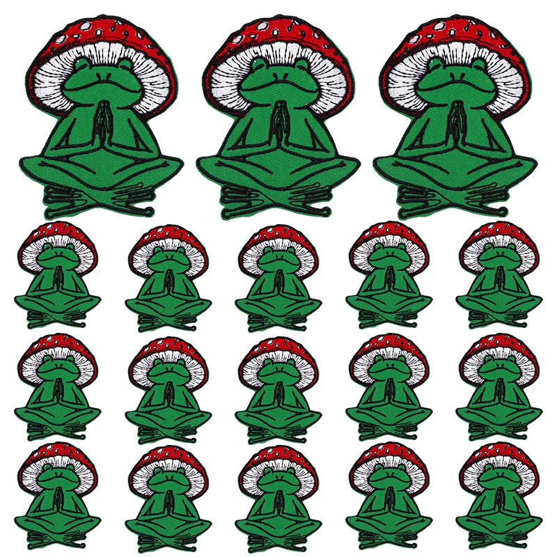 10 unids/lote parche bordado de setas parche de dibujos animados/animales parches para planchar para ropa DIY parches Punk en ropa pegatina vaquera - imagen 5